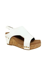 Load image into Gallery viewer, HANNAH THICK SOLE ROMAN WEDGES - PLATFORMS