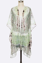 Load image into Gallery viewer, Checker Floral Fashion Kimono