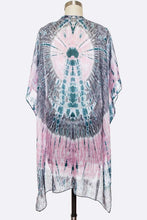 Load image into Gallery viewer, Checker Floral Fashion Kimono