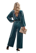 Load image into Gallery viewer, Ribbed Velvet Two-Piece Pant Set
