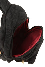 Load image into Gallery viewer, Cross Pattern Denim Sling Bag