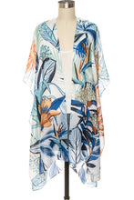 Load image into Gallery viewer, Floral Printed Light Weight Kimono Cardigan