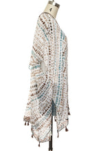 Load image into Gallery viewer, Fringe Tassel Light Weight Kimono Cardigan
