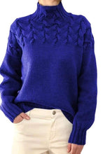 Load image into Gallery viewer, Mock neck knit sweater