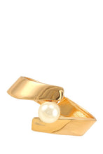 Load image into Gallery viewer, Pearl Ball Accent Hinge Bracelet