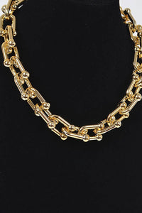 Paperclip CCB Chain Iconic Necklace