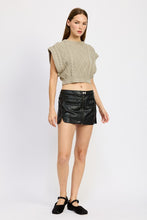 Load image into Gallery viewer, CABLE KNIT VEST TOP