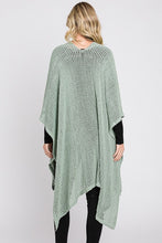 Load image into Gallery viewer, Open Knit All Year Ruana Cardigan