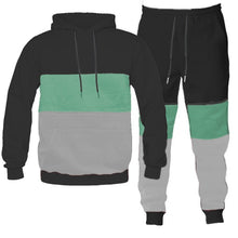 Load image into Gallery viewer, COLOR BLOCK SWEAT SET
