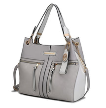 Load image into Gallery viewer, MKF Sofia Tote with Keyring by Mia K