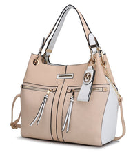 Load image into Gallery viewer, MKF Sofia Tote with Keyring by Mia K