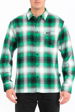 Load image into Gallery viewer, Mens Plaid Long Sleeve Flannel