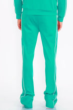 Load image into Gallery viewer, Mens Side Pipe Stacked Flare Pants