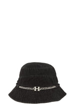 Load image into Gallery viewer, H Metal Accent Bucket Hat