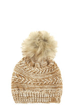 Load image into Gallery viewer, Chevron Halo Ripped Beanie