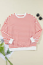 Load image into Gallery viewer, Women Drop Shoulder Crew Neck Loose Sweatshirt