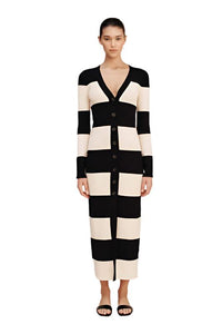 WOMEN FASHION CARDIGAN SWEATER DRESS