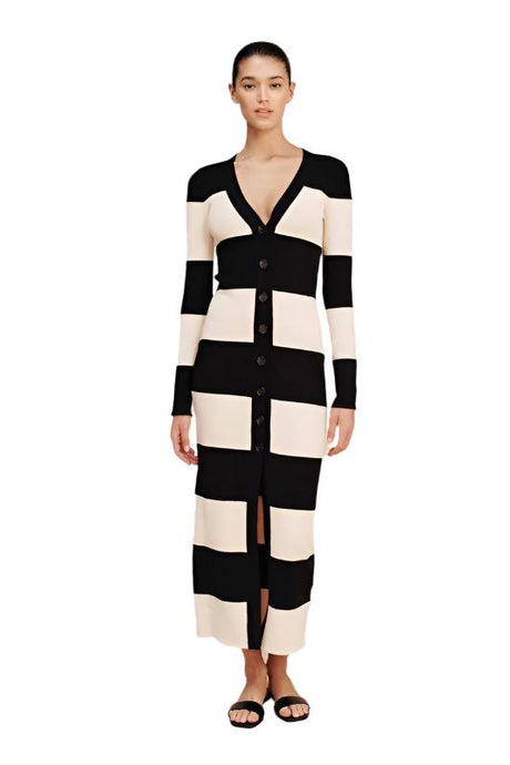 WOMEN FASHION CARDIGAN SWEATER DRESS