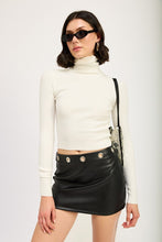 Load image into Gallery viewer, GROMMET MICRO MINI SKIRT