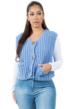 Load image into Gallery viewer, WOMEN FASHION KNITWEAR VEST