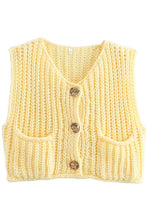 Load image into Gallery viewer, WOMEN FASHION KNITWEAR VEST