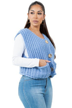 Load image into Gallery viewer, WOMEN FASHION KNITWEAR VEST