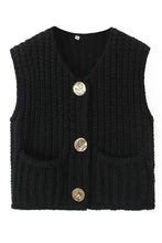 Load image into Gallery viewer, WOMEN FASHION KNITWEAR VEST