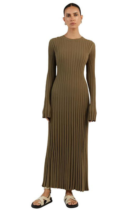 WOMEN FASHION KNITWEAR LONG MAXI DRESS