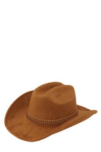 Load image into Gallery viewer, Fedora Hat with Braided Band Accent
