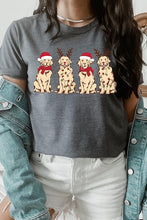 Load image into Gallery viewer, Christmas Dogs Graphic Tee