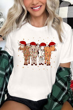 Load image into Gallery viewer, Christmas Cows Graphic Tee