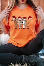 Load image into Gallery viewer, Christmas Cows Graphic Tee