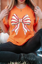 Load image into Gallery viewer, Christmas Tree Cake Bow Graphic Tee