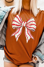 Load image into Gallery viewer, Christmas Tree Cake Bow Graphic Tee