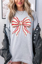 Load image into Gallery viewer, Christmas Tree Cake Bow Graphic Tee
