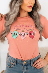 Light That Shit Up Christmas Graphic Tee
