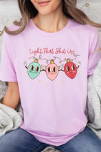 Load image into Gallery viewer, Light That Shit Up Christmas Graphic Tee
