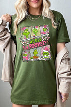 Load image into Gallery viewer, My Day I&#39;m Booked Grinch Graphic Tee