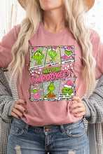 Load image into Gallery viewer, My Day I&#39;m Booked Grinch Graphic Tee