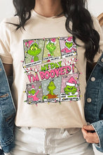 Load image into Gallery viewer, My Day I&#39;m Booked Grinch Graphic Tee