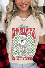 Load image into Gallery viewer, Merry Christmas Ya Filthy Animal Graphic Tee