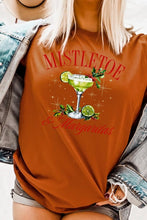 Load image into Gallery viewer, Mistletoe &amp; Margaritas Graphic Tee