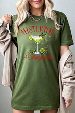 Load image into Gallery viewer, Mistletoe &amp; Margaritas Graphic Tee