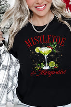 Load image into Gallery viewer, Mistletoe &amp; Margaritas Graphic Tee