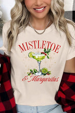 Load image into Gallery viewer, Mistletoe &amp; Margaritas Graphic Tee