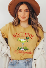 Load image into Gallery viewer, Mistletoe &amp; Margaritas Graphic Tee