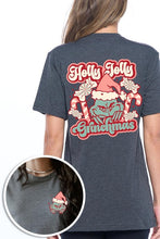 Load image into Gallery viewer, Holly Jolly Grnichmas Graphic Tee