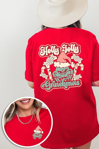 Holly Jolly Grnichmas Graphic Tee
