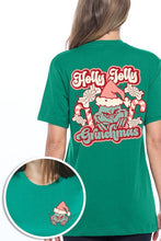 Load image into Gallery viewer, Holly Jolly Grnichmas Graphic Tee
