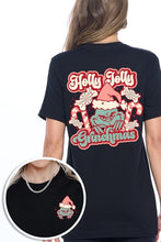 Load image into Gallery viewer, Holly Jolly Grnichmas Graphic Tee